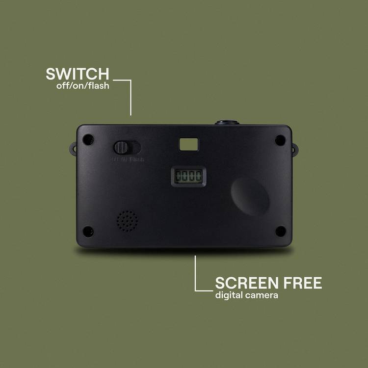 Campsnap V105 compact camera green - British product