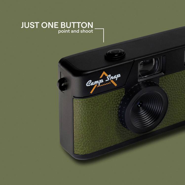 Campsnap V105 compact camera green - British product