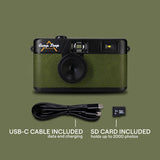 Campsnap V105 compact camera green - British product