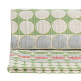Margo Selby Leslie spot jacquard throw 150x125cm (British brand)