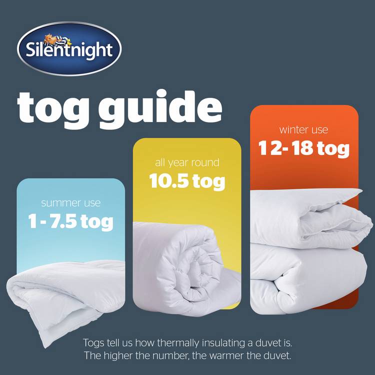 Silentnight Deep Sleep duvet 10.5 tog single, imported from the UK