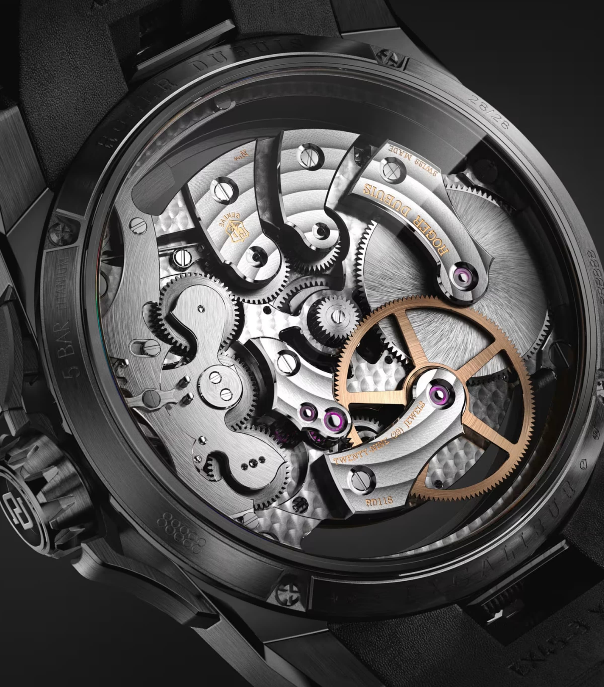 Roger Dubuis Orbis in Machina Monotourbillon watch 45mm, imported from the UK
