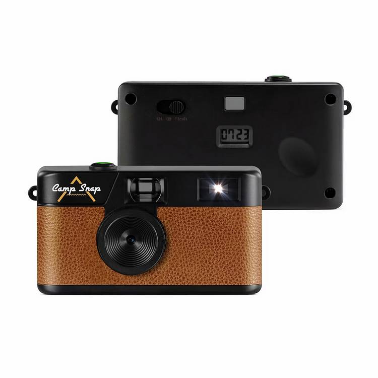 Campsnap V105 compact digital camera brown - British product