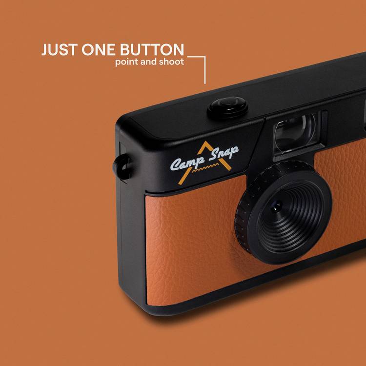 Campsnap V105 compact digital camera brown - British product