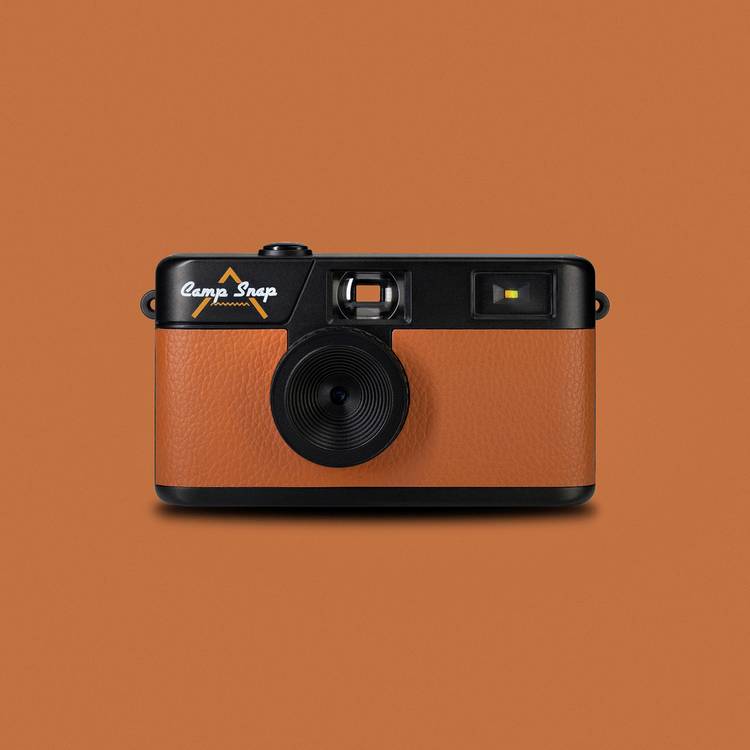 Campsnap V105 compact digital camera brown - British product