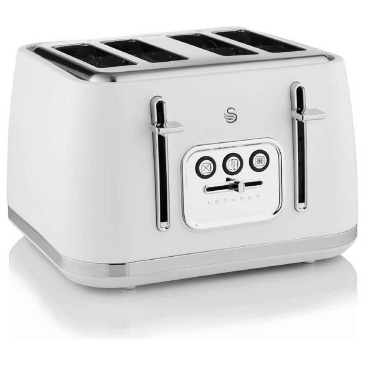 Swan Serenity toaster white 4 slice, UK version