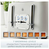 Swan Serenity toaster white 4 slice, UK version