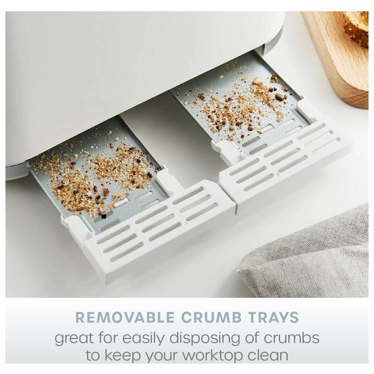 Swan Serenity toaster white 4 slice, UK version