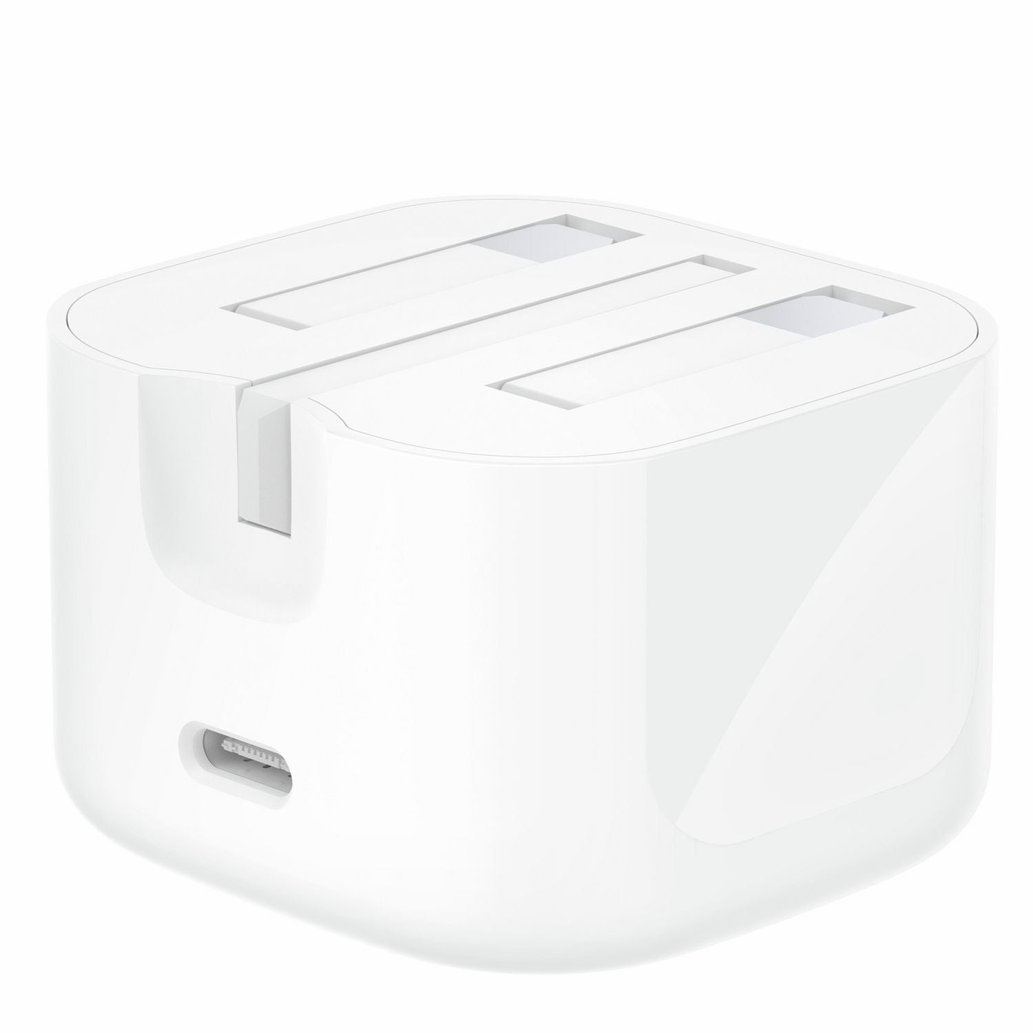 Belkin 30W USB-C fast wall charger white folding pins (British brand)