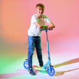 Zinc Big Wheel kick scooter with light-up deck, imported from the UK