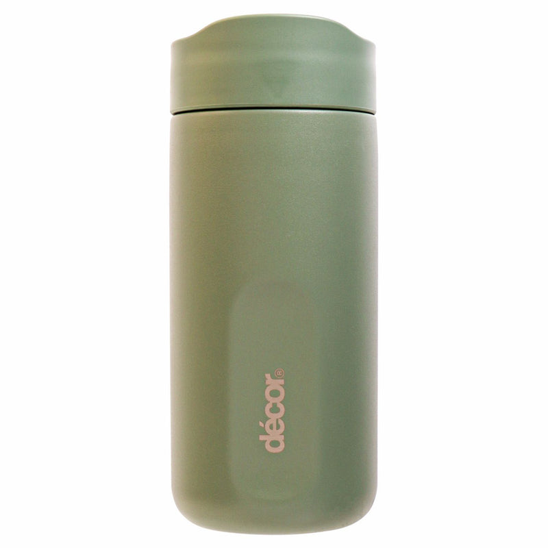 Decor spill proof green coffee cup 340ml, UK version