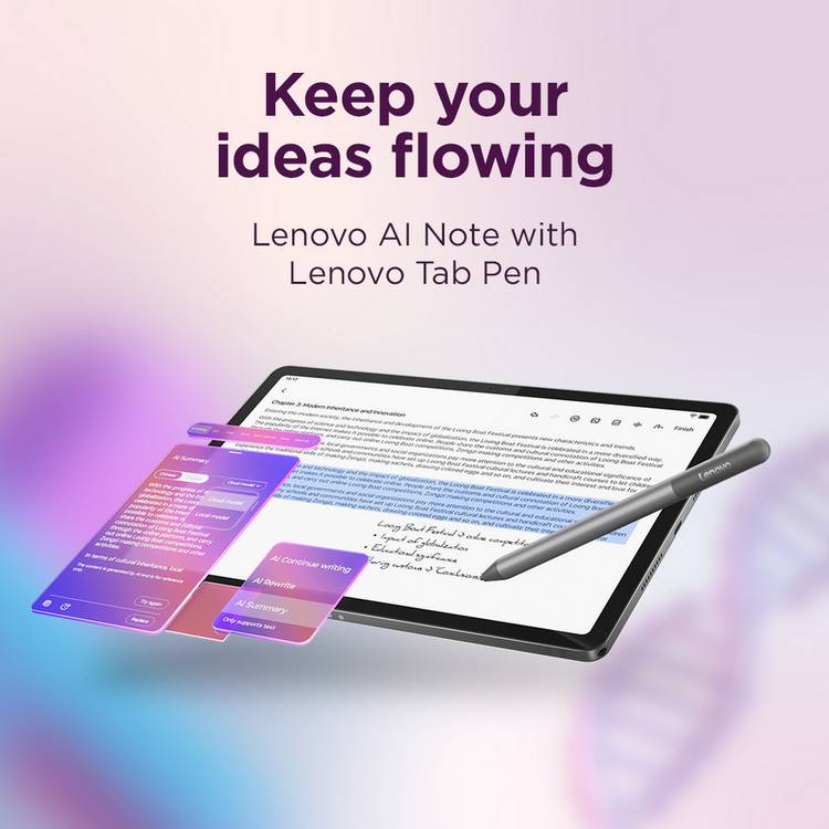 Lenovo Idea Tab 11 128GB tablet with Tab Pen - British product