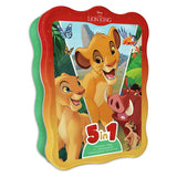 Igloo Books Disney Lion King 5-in-1 activity tin - British product