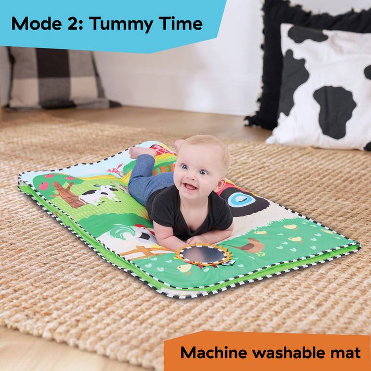 Baby Einstein Farm Explorers activity gym playmat multi-stage - British product