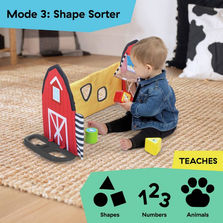 Baby Einstein Farm Explorers activity gym playmat multi-stage - British product