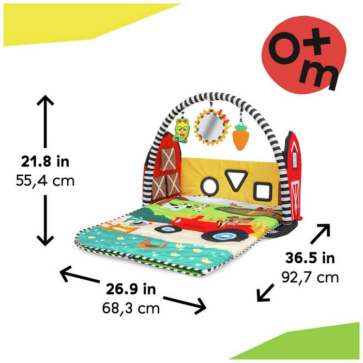 Baby Einstein Farm Explorers activity gym playmat multi-stage - British product