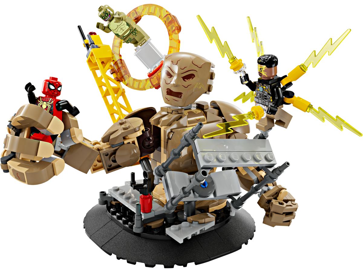 LEGO Spider-Man vs Sandman Final Battle 347 Piece Set (British brand)