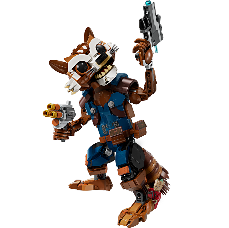 LEGO Rocket & Baby Groot, 566 Teile, importiert aus Großbritannien