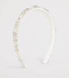 MAISON AVA embellished headband with diamanté and sequin details, imported from the UK