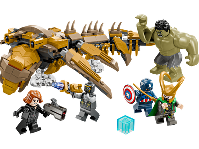LEGO Avengers vs. Leviathan byggesett 347 deler