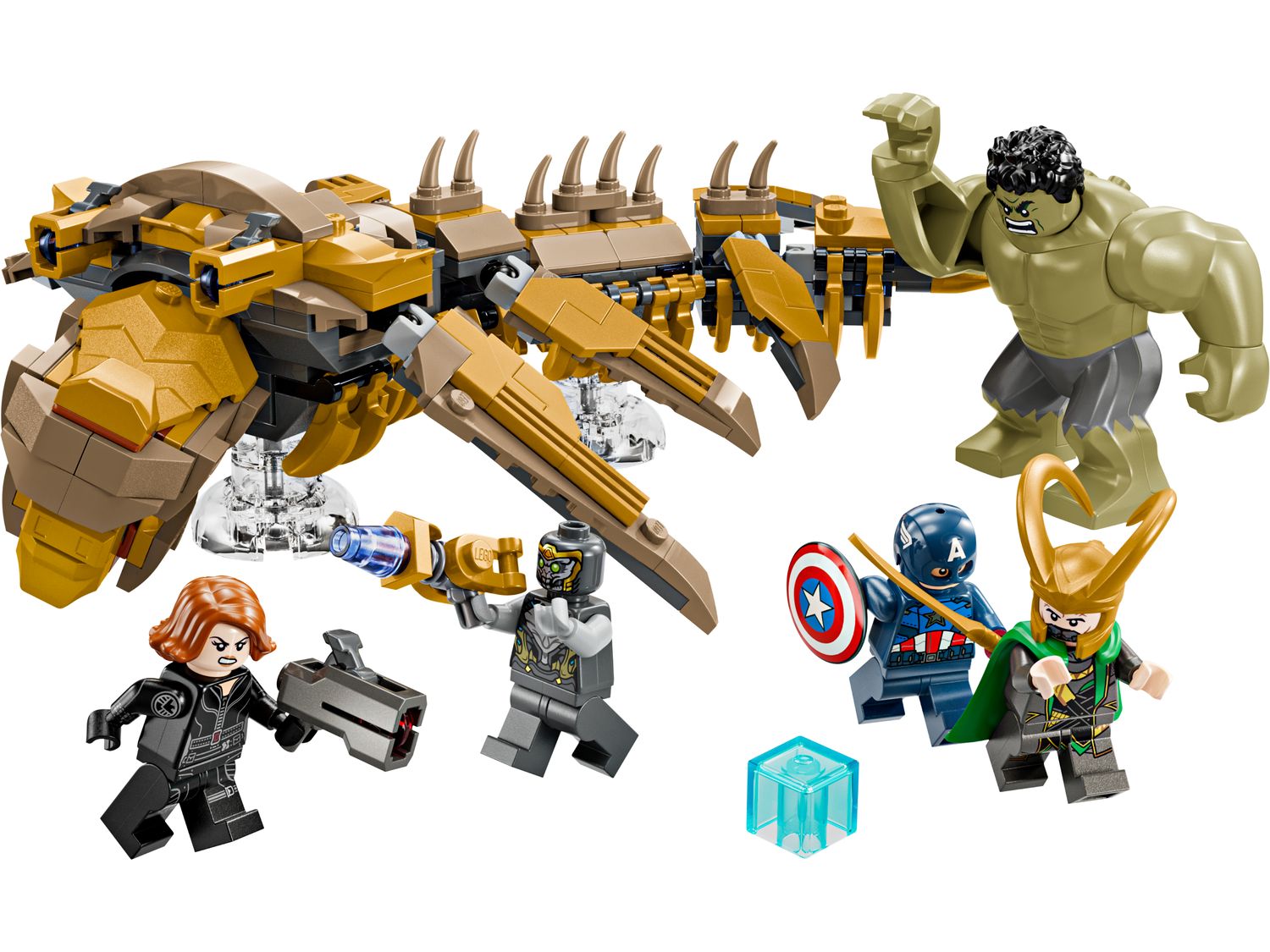 LEGO Avengers vs. Leviathan sett 347 Deler, UK-versjon