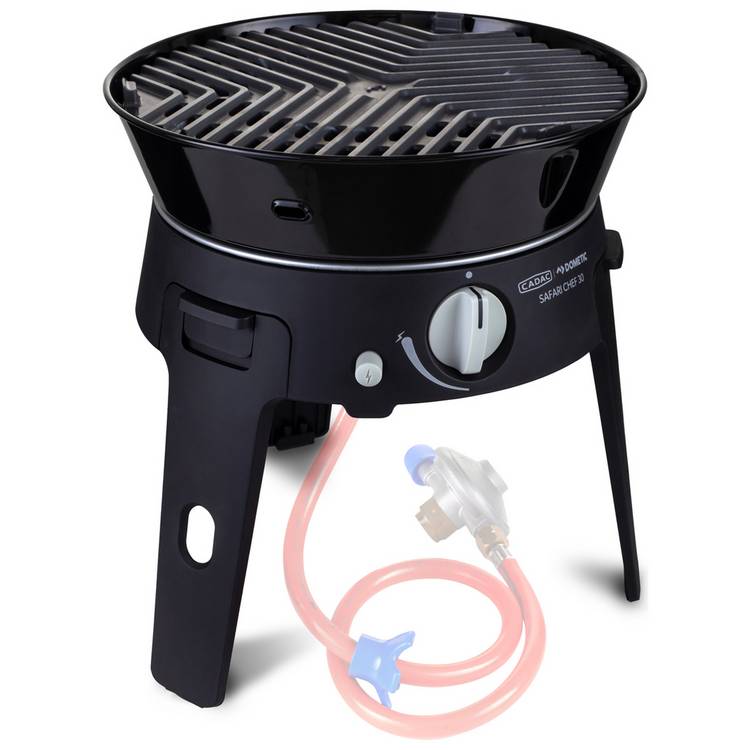 Cadac Safari Chef 30 LP Deluxe portable gas BBQ, UK version