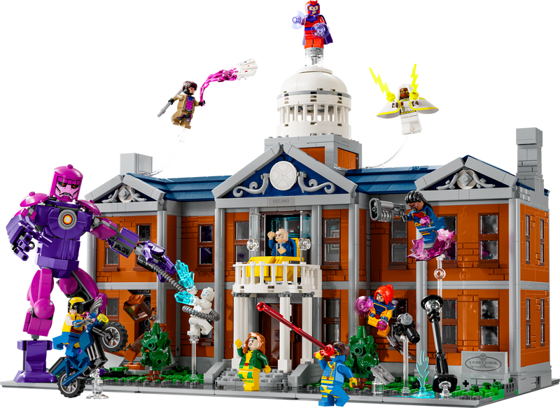 LEGO X-Men X-Mansion 3093-piece set (British brand)