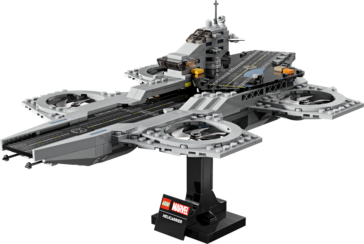 LEGO Avengers Helicarrier Building Set 509 Pieces (British brand)