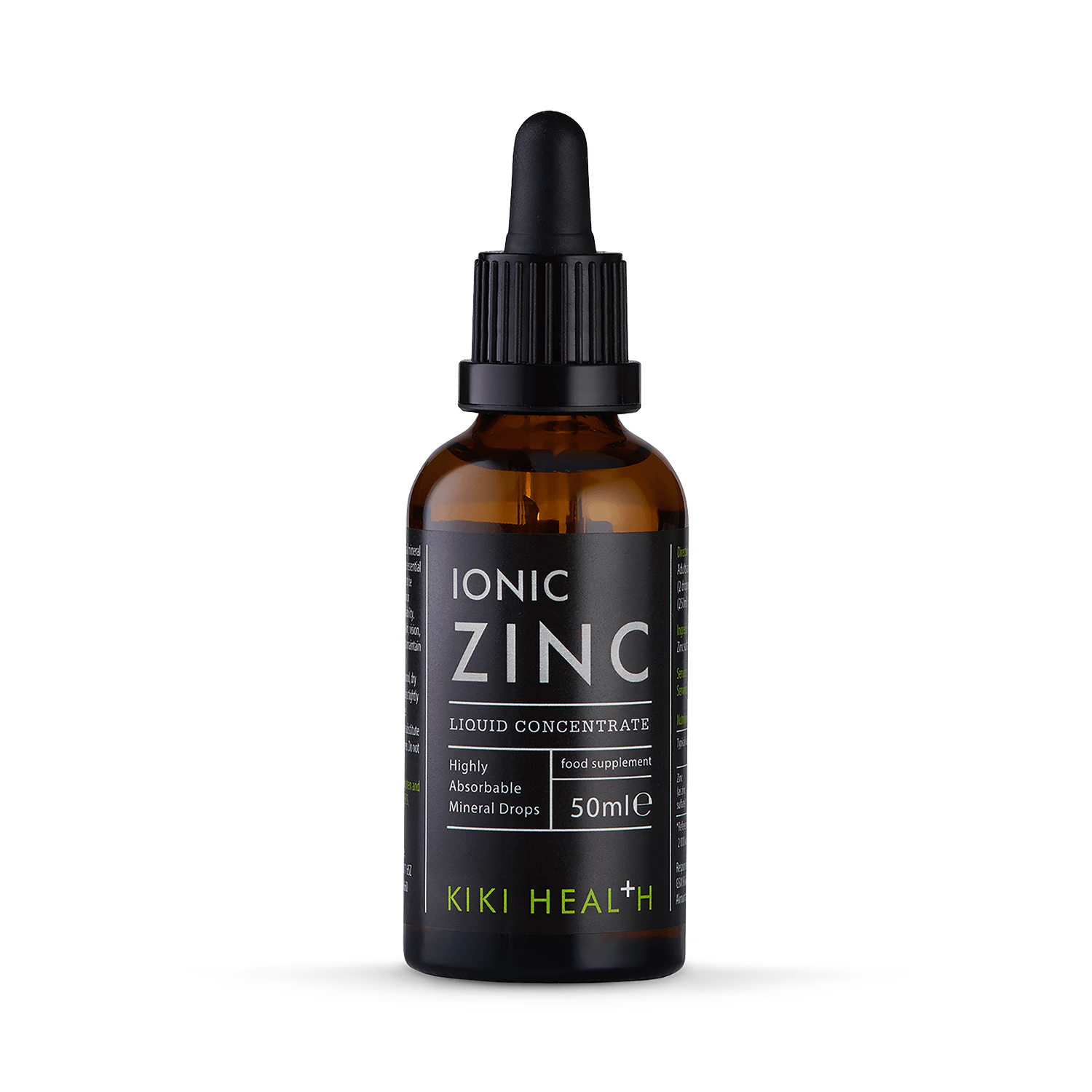 KIKI Health ionic zinc liquid concentrate 50ml, imported from the UK