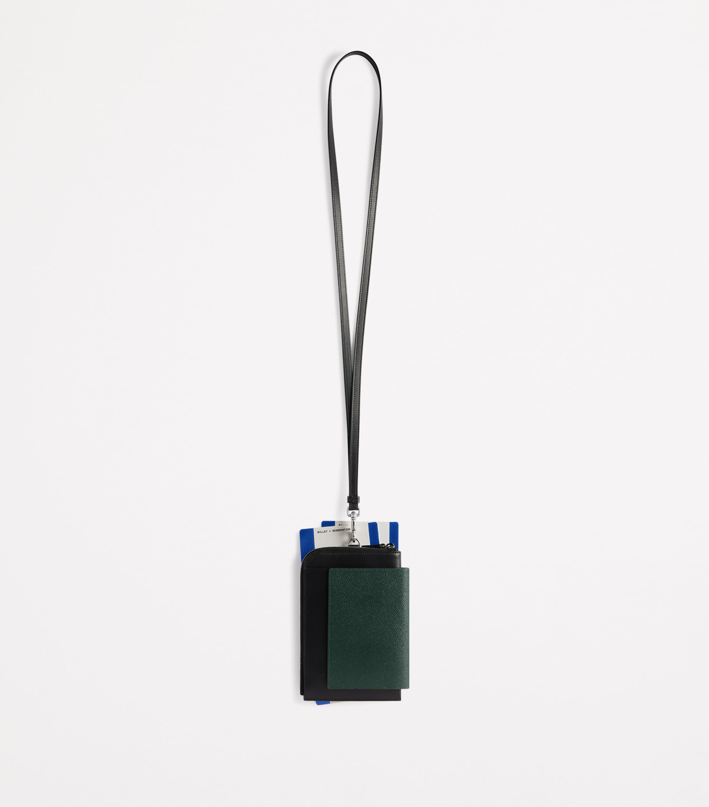 Balenciaga calfskin passport phone holder - British product