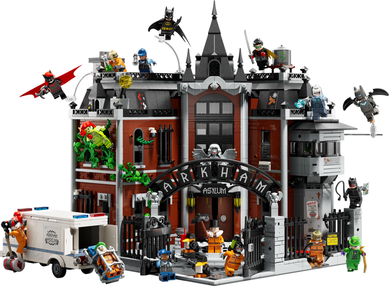 Lego Arkham Asylum building set 2953 pieces - British product