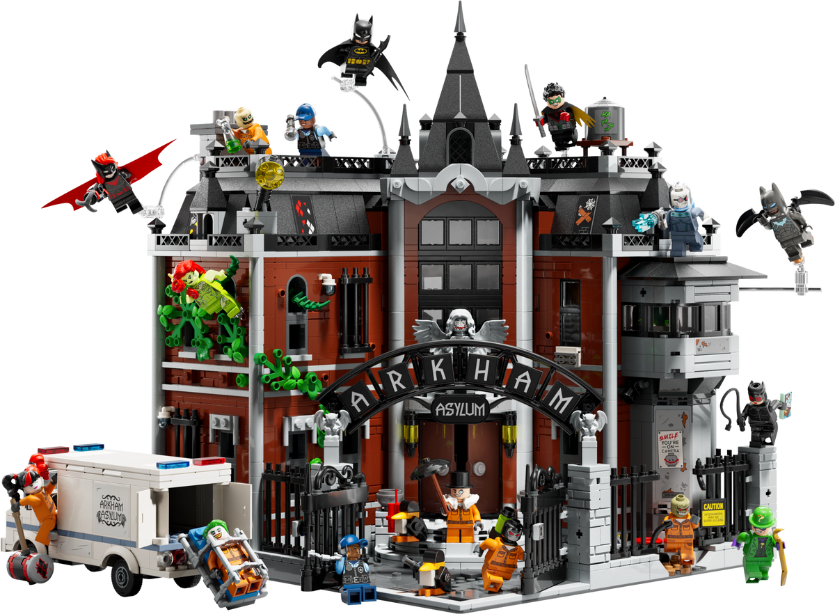 Lego Arkham Asylum building set 2953 pieces - British product
