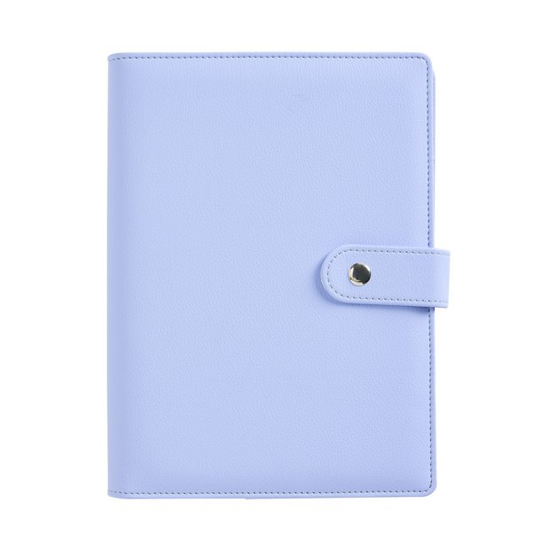 Home Bold A5 plain notebook with reusable cover, imported from the UK