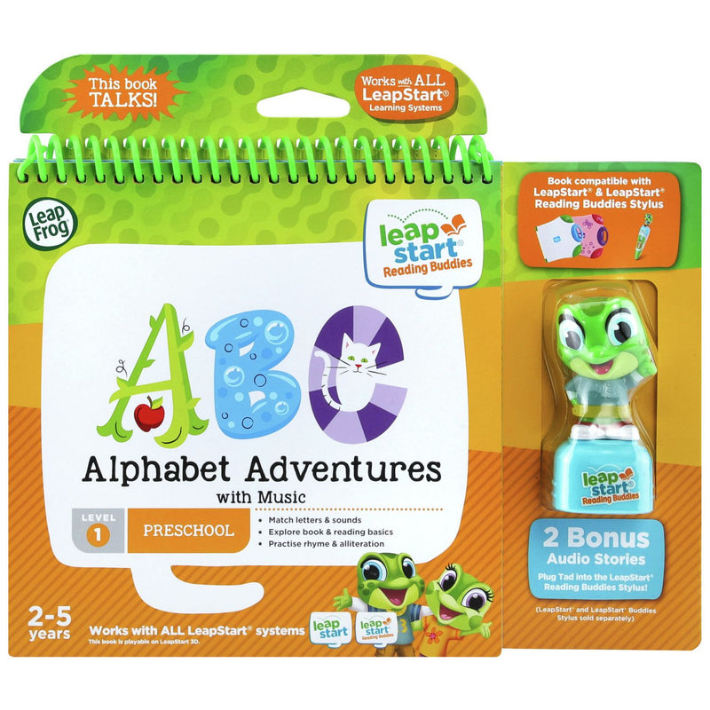 LeapFrog Buddies Alphabet Adventure educational toy book, imported from the UK