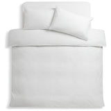 Habitat Easycare Plain White Bedding Bundle - Double