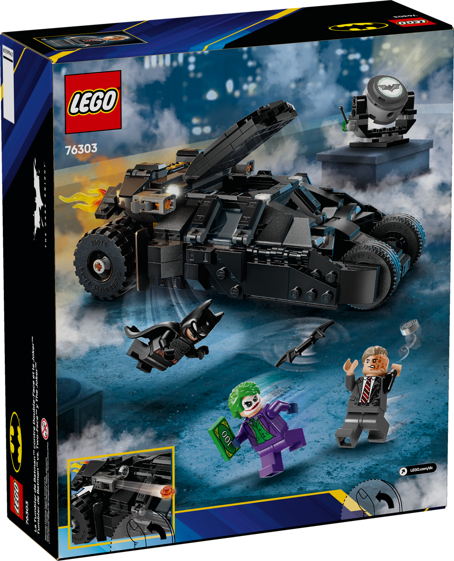 LEGO Batman Tumbler Playset 429 Pieces - British product