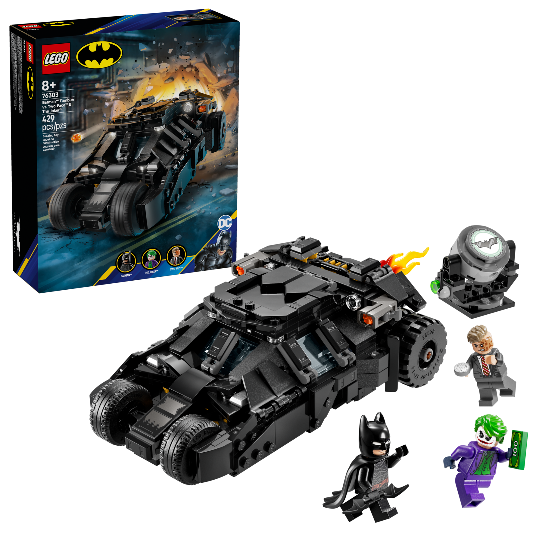 LEGO Batman Tumbler Playset 429 Pieces - British product
