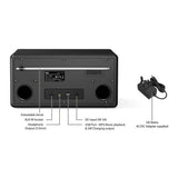 Bush Mini Hi-Fi with CD, DAB+, Bluetooth - British product