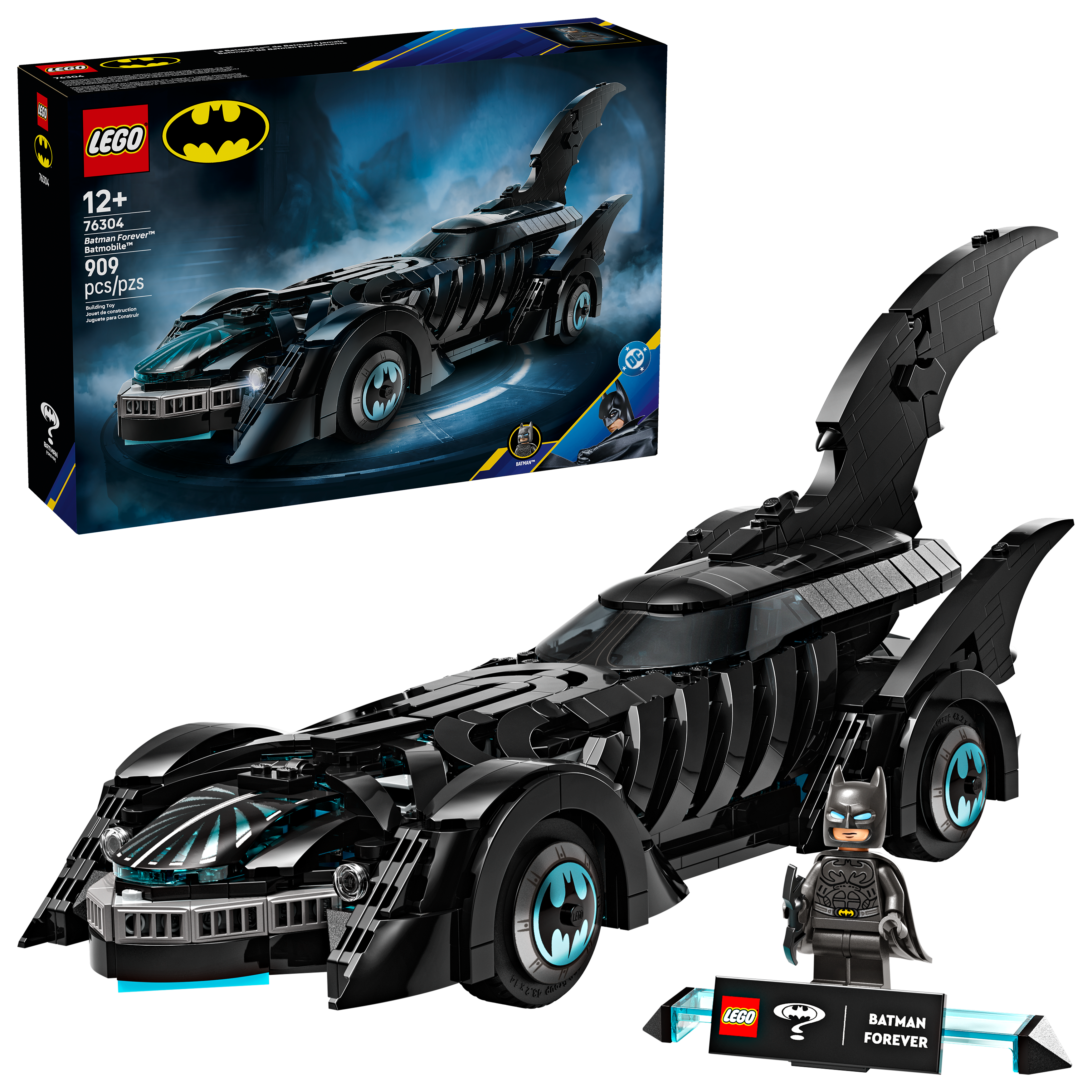 LEGO Batman Forever Batmobile building set 909 pieces - British product