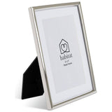 Habitat skinny silver metal picture frame 5x7, imported from the UK