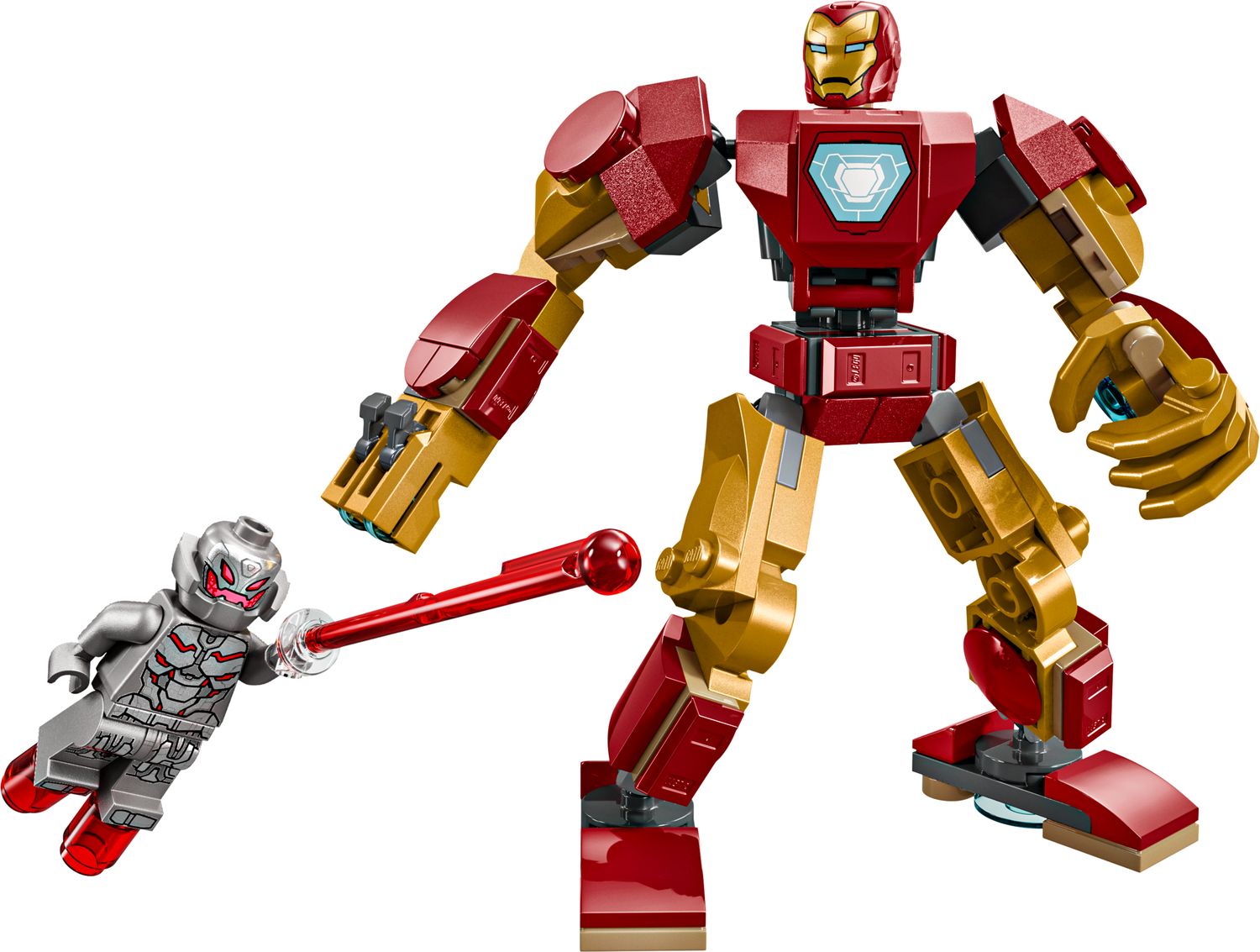 LEGO Iron Man Mech Ultron set 101 pieces, imported from the UK