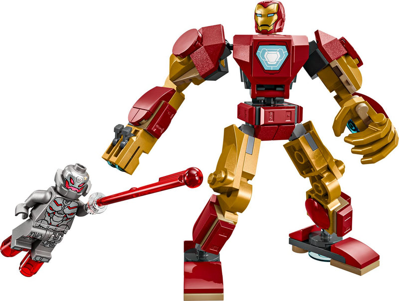 LEGO Iron Man Mech Ultron set 101 pieces, imported from the UK