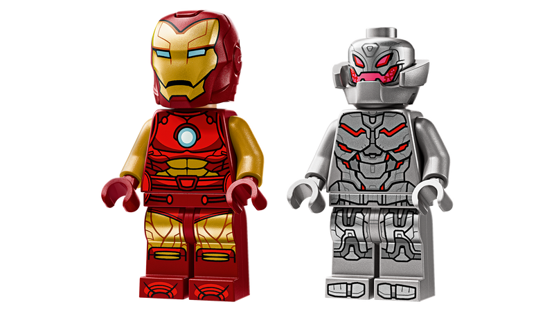 LEGO Iron Man Mech Ultron set 101 pieces, imported from the UK