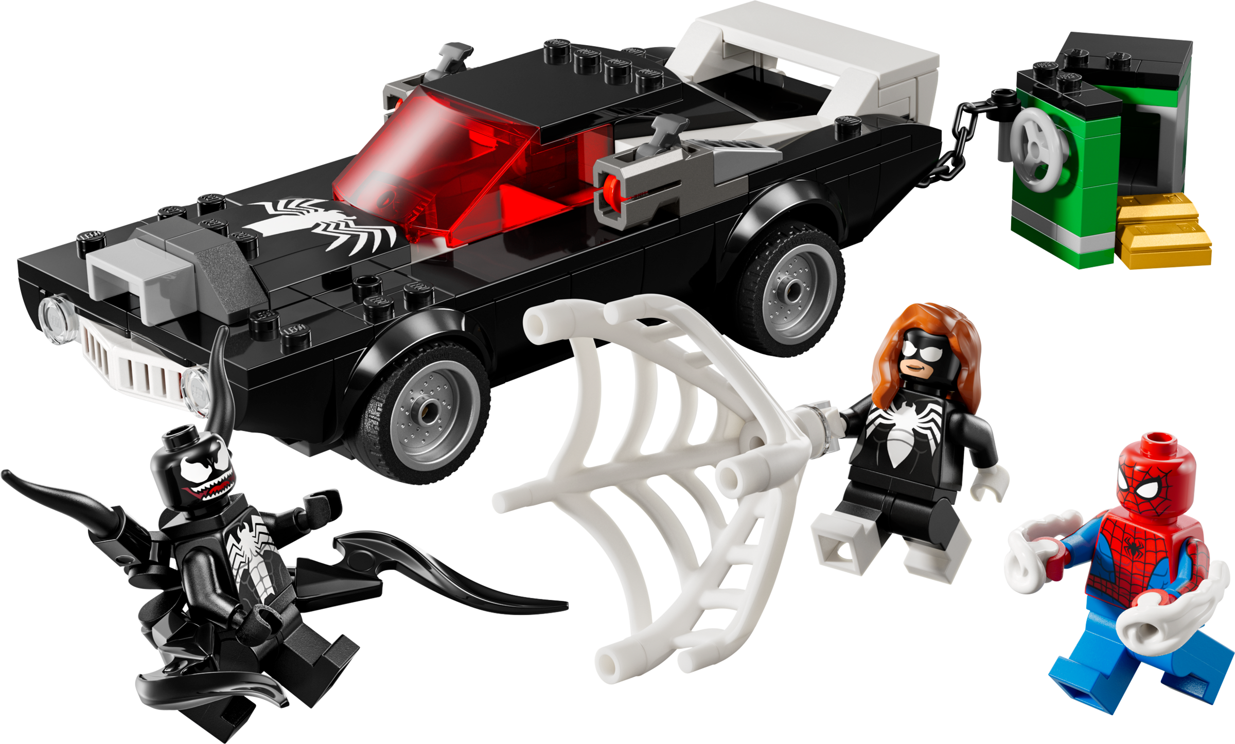 Spider-Man vs. Venom Muscle Car 254 Pieces (British brand)