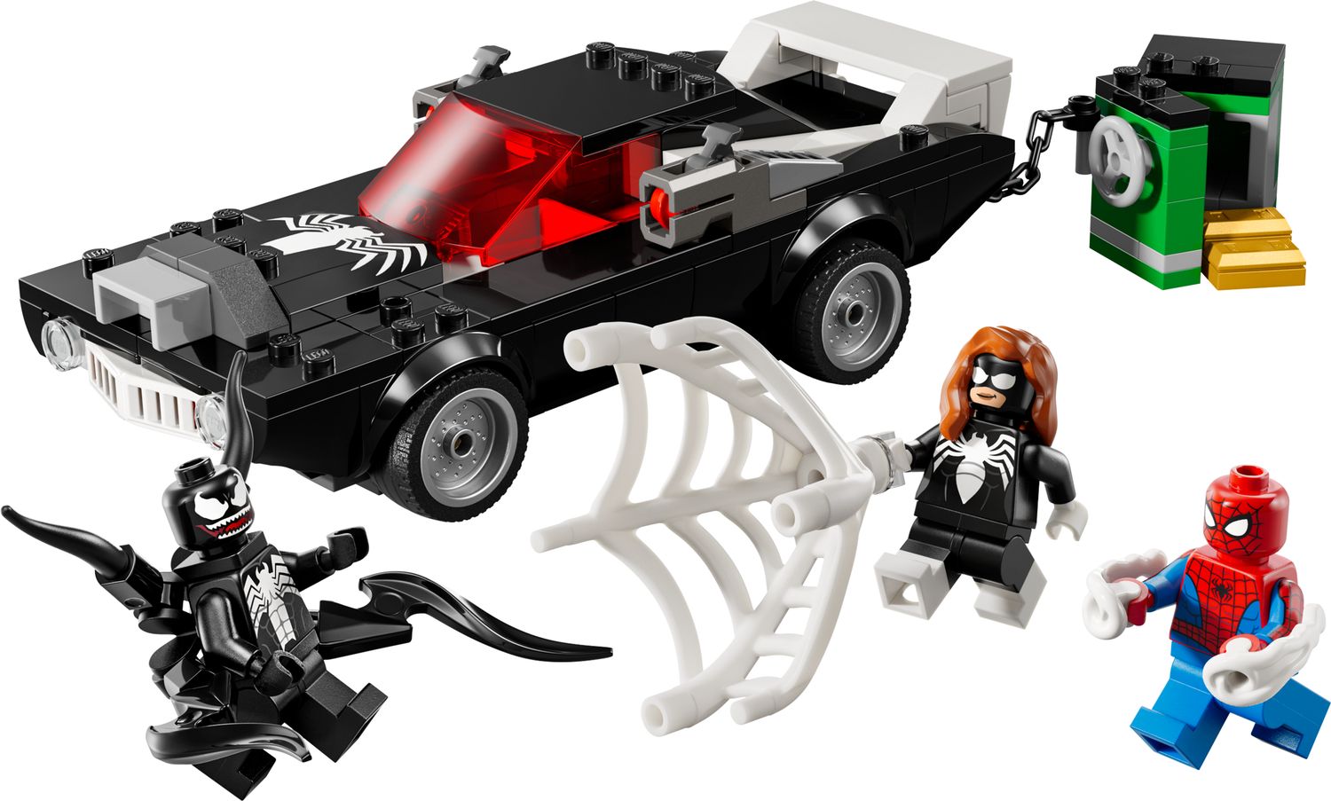 Spider-Man vs. Venom Muscle Car 254 Pieces (British brand)