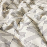 Argos Home single zig-zag bedding set with pillowcase (British brand)