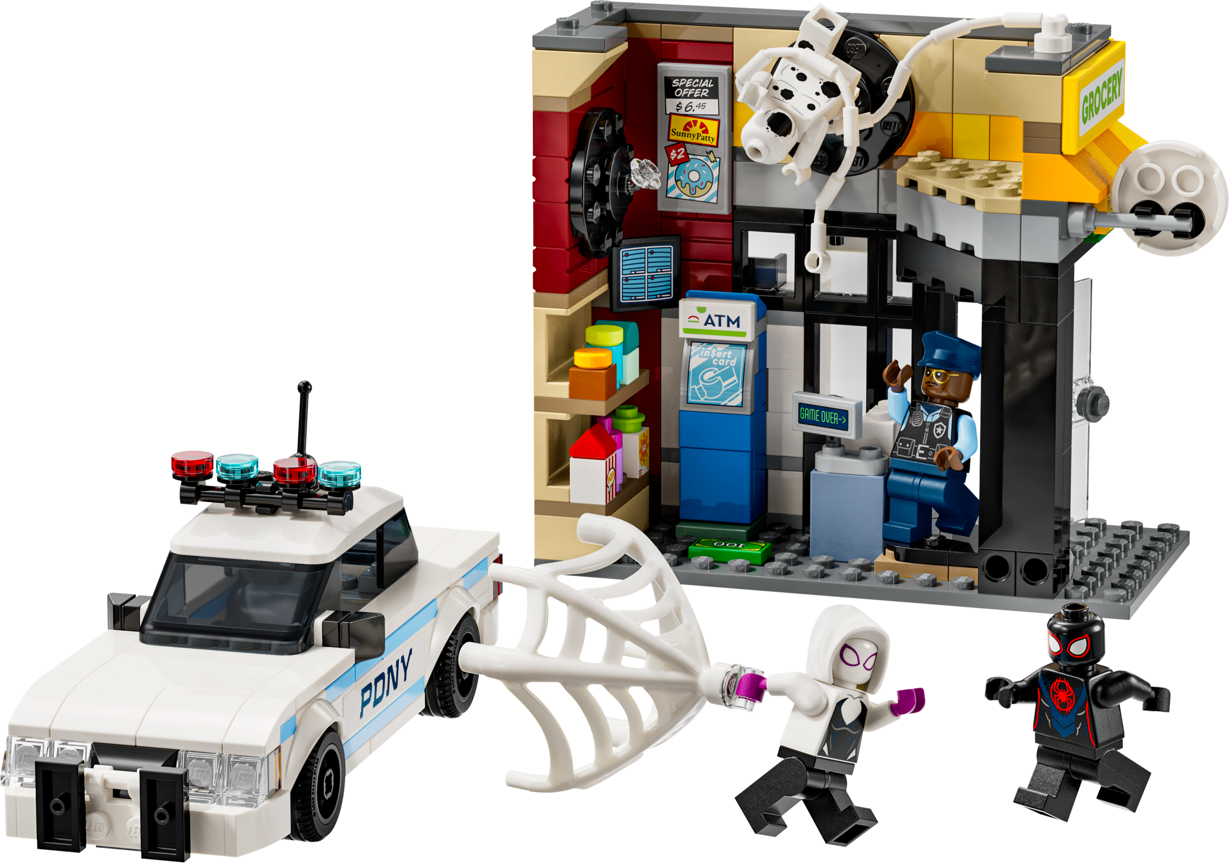 LEGO Spider-Verse Miles Morales vs The Spot set (British brand)