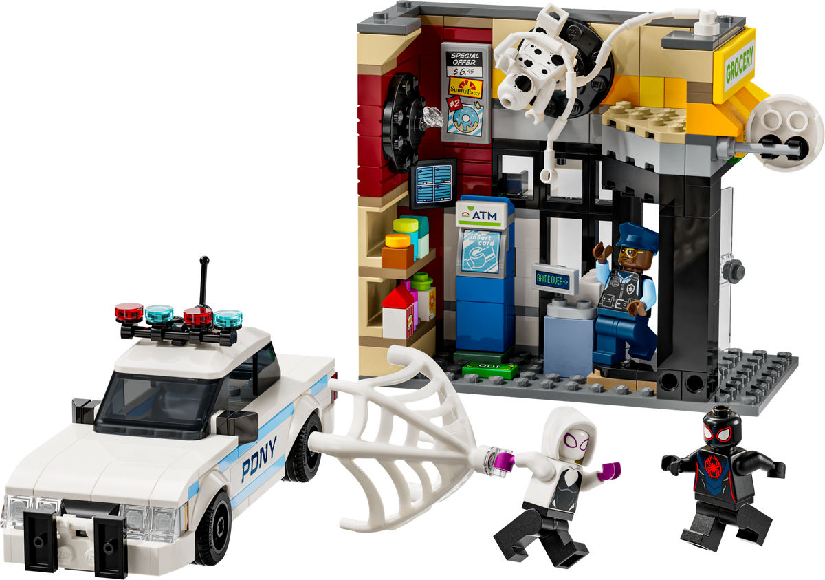 LEGO Spider-Verse Miles Morales vs The Spot set (British brand)