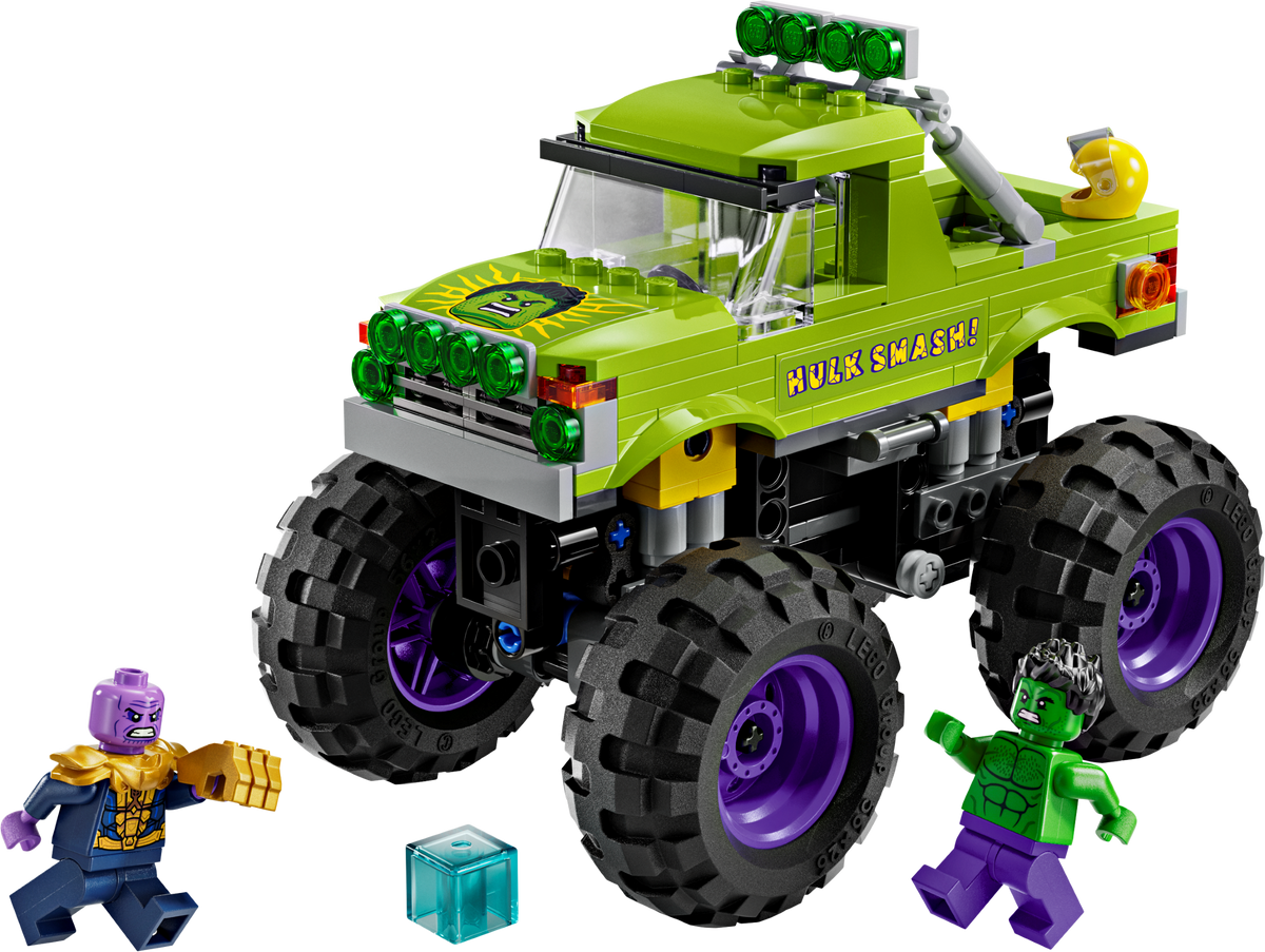 LEGO Hulk Truck vs Thanos Building Set 229 Pieces - British product