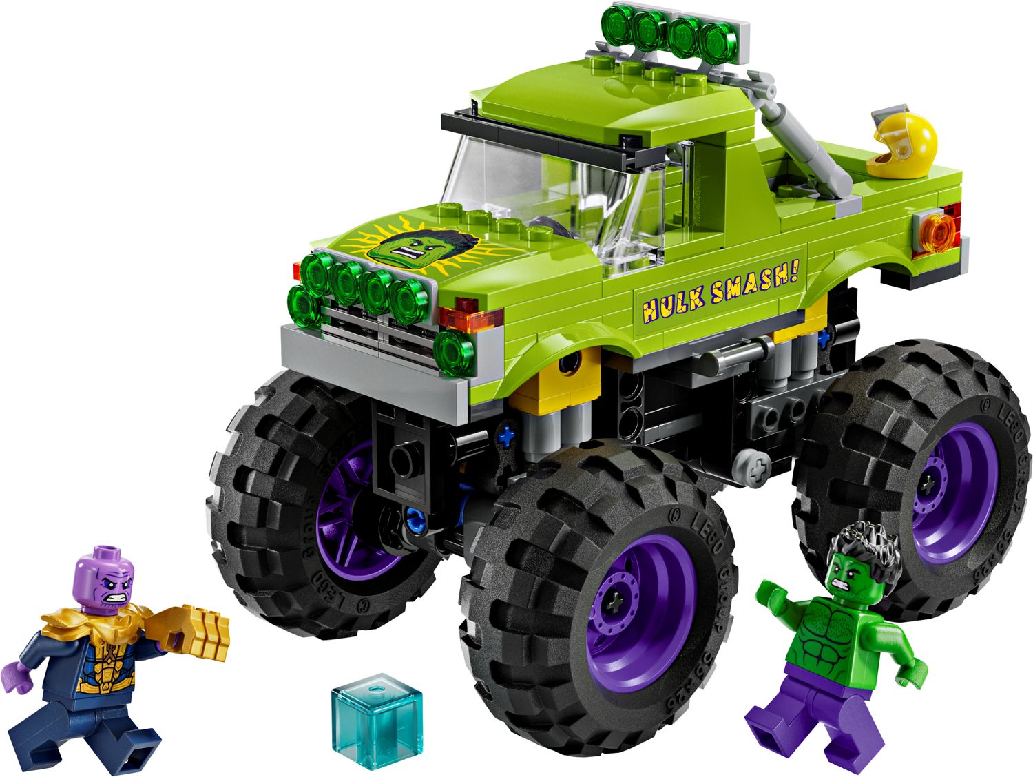 LEGO Hulk Truck vs Thanos Building Set 229 Pieces - British product